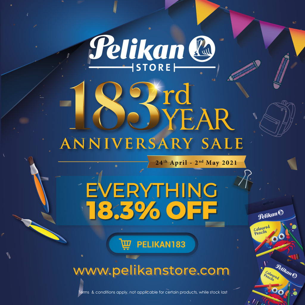 PELIKAN'S 183RD ANNIVERSARY SALE!