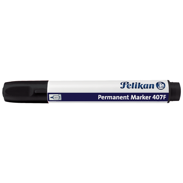 Pelikan 440 Permanent Marker, Box of 10, Black (30240017)