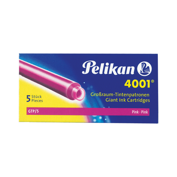 Pelikan 4001 Fountain Pen Ink Bottle, 30ml, Brilliant Red – Pen Savings